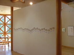 まるでメロディのように並べられた作品